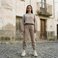Madline24 - Yoral | Zweiteiliger Lockerer Anzug Hose und Pullover Damen