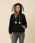 Madline24 - Lasin | Plüschiger Thematischer Hoodie Damen