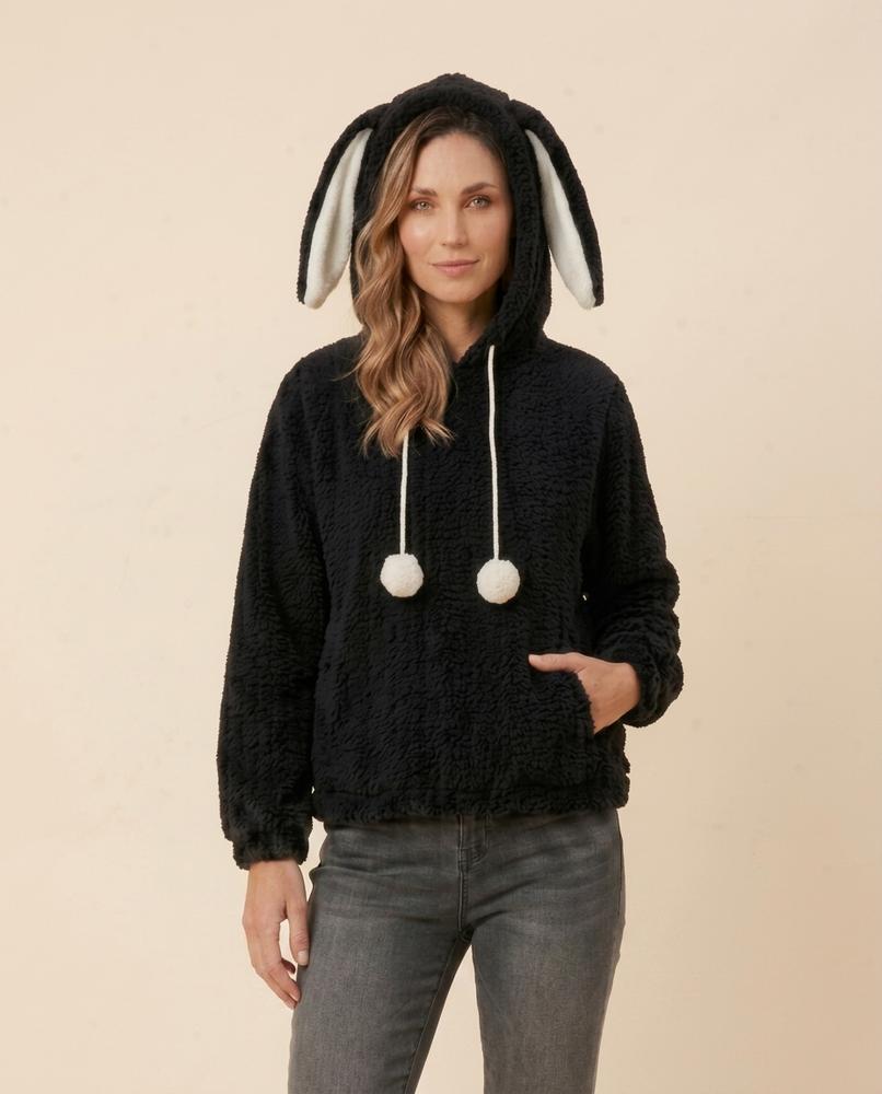 Madline24 - Lasin | Plüschiger Thematischer Hoodie Damen