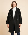 Madline24 - Lamar | Doppelreihiger Woll Mantel Damen