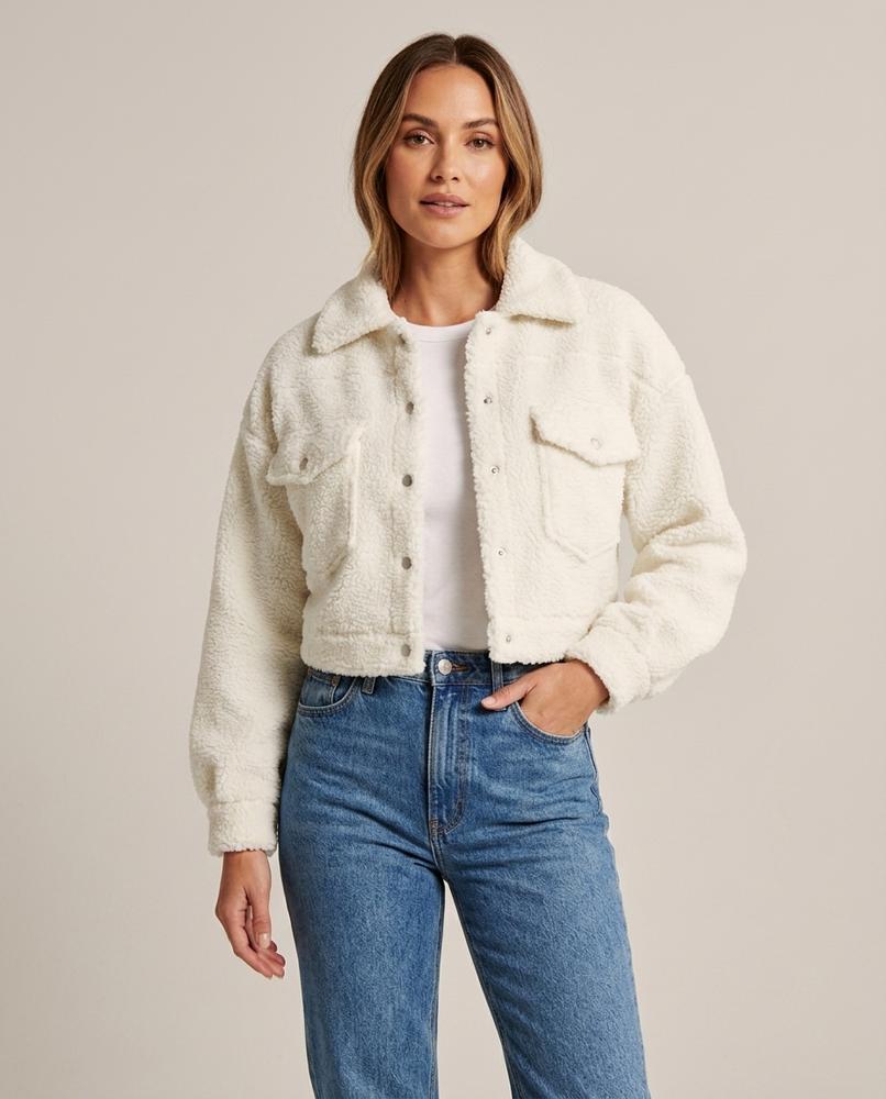 Madline24 - Niran | Gefütterte Kurzgeschnittene Jacke Damen