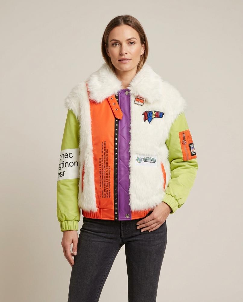 Madline24 - Tiven | Gefüttert Mehrfarbig Jacke Unisex