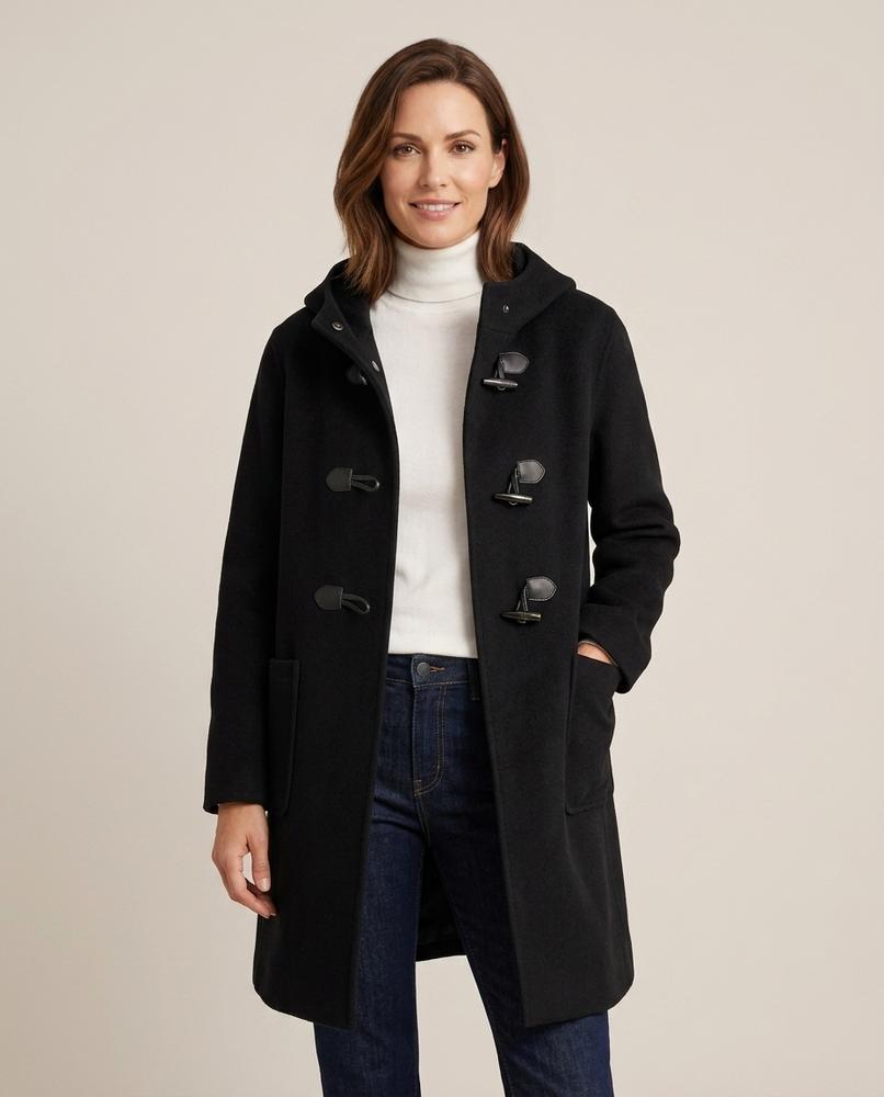 Madline24 - Arsin | Geknebelter Kapuzierter Mantel Damen
