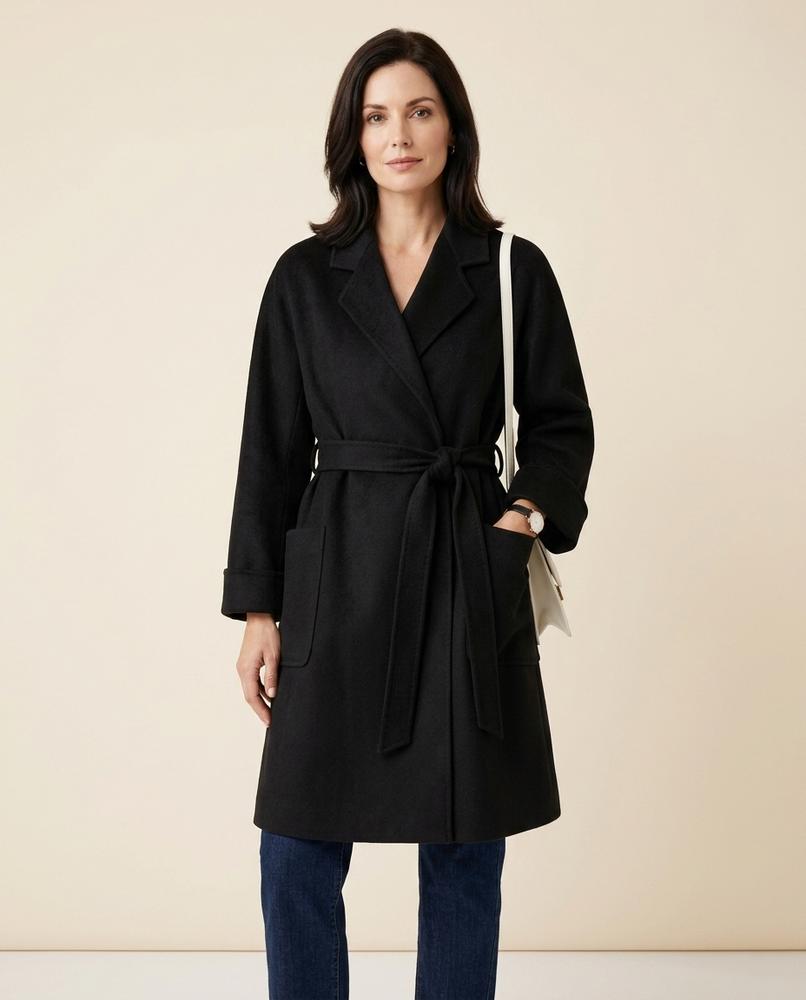 Madline24 - Salin | Taillierter Woll Mantel Damen