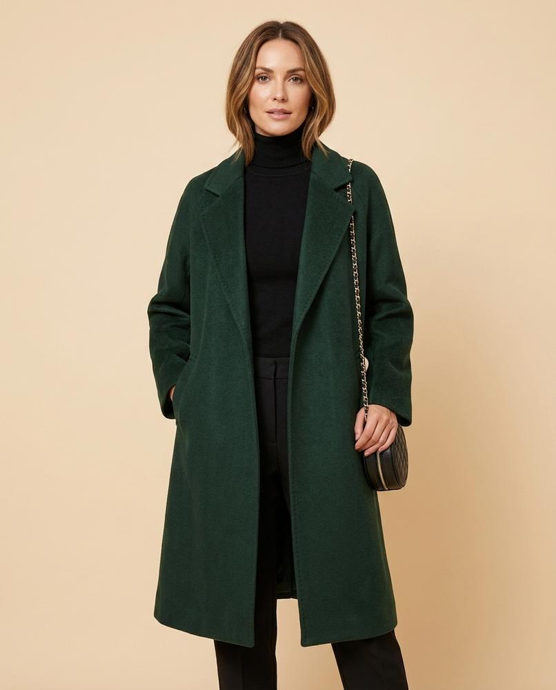 Madline24 - Salin | Taillierter Woll Mantel Damen