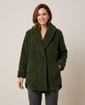 Madline24 - Salan | Asymmetrisch Strukturiert Cardigan Damen