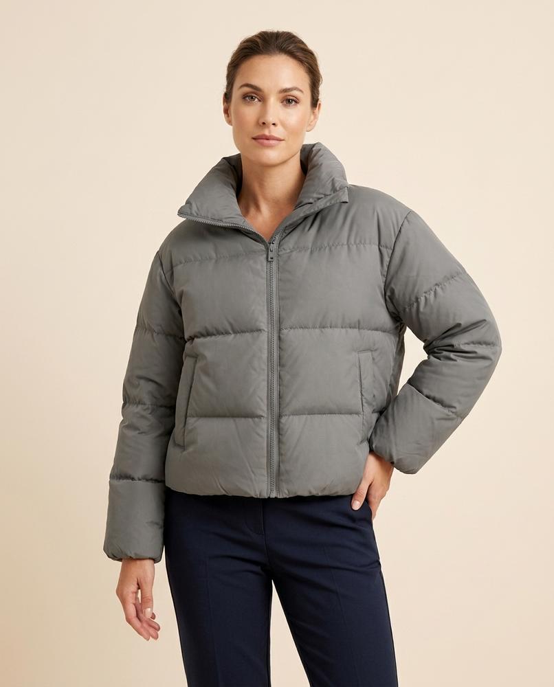 Madline24 - Yolin | Wattiert Hochgeschlossen Jacke Damen