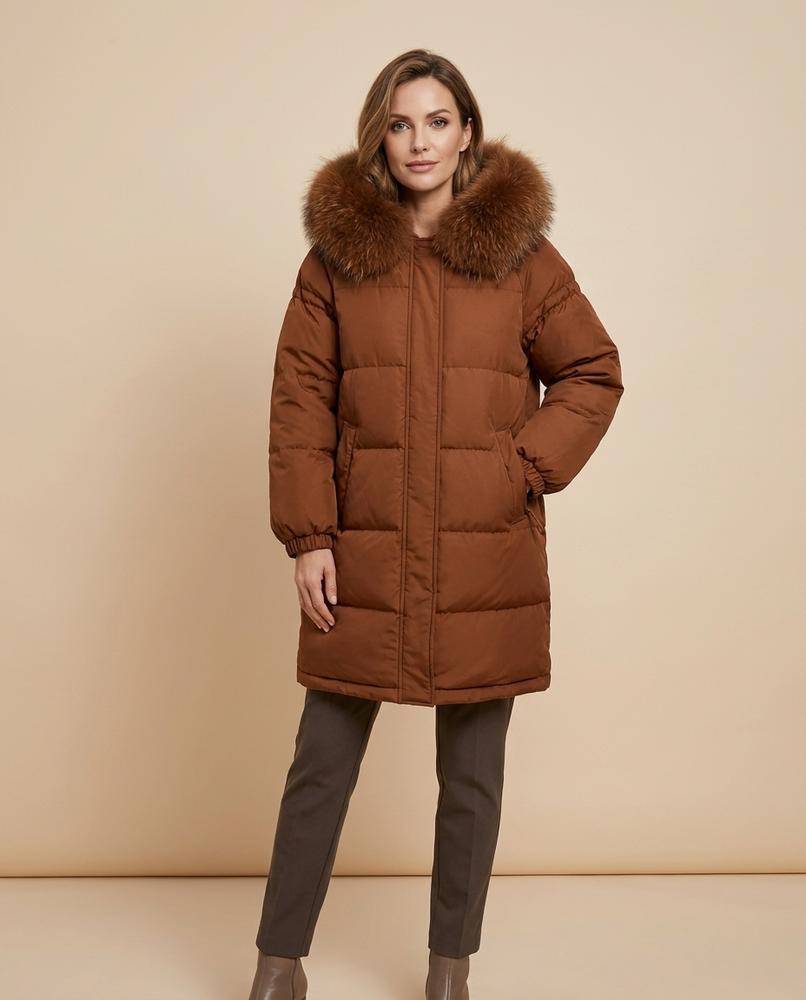 Madline24 - Kavel | Wattierter Taillierbarer Mantel Damen