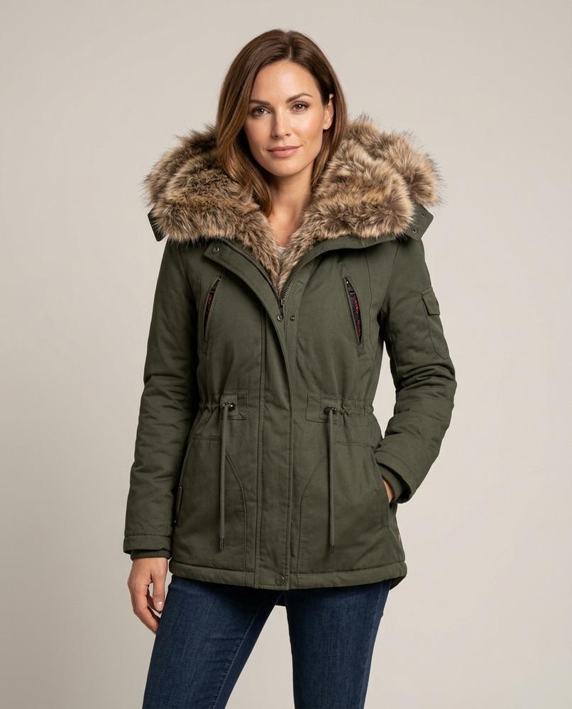 Madline24 - Yotor | Gefütterte Taillierte Jacke Damen