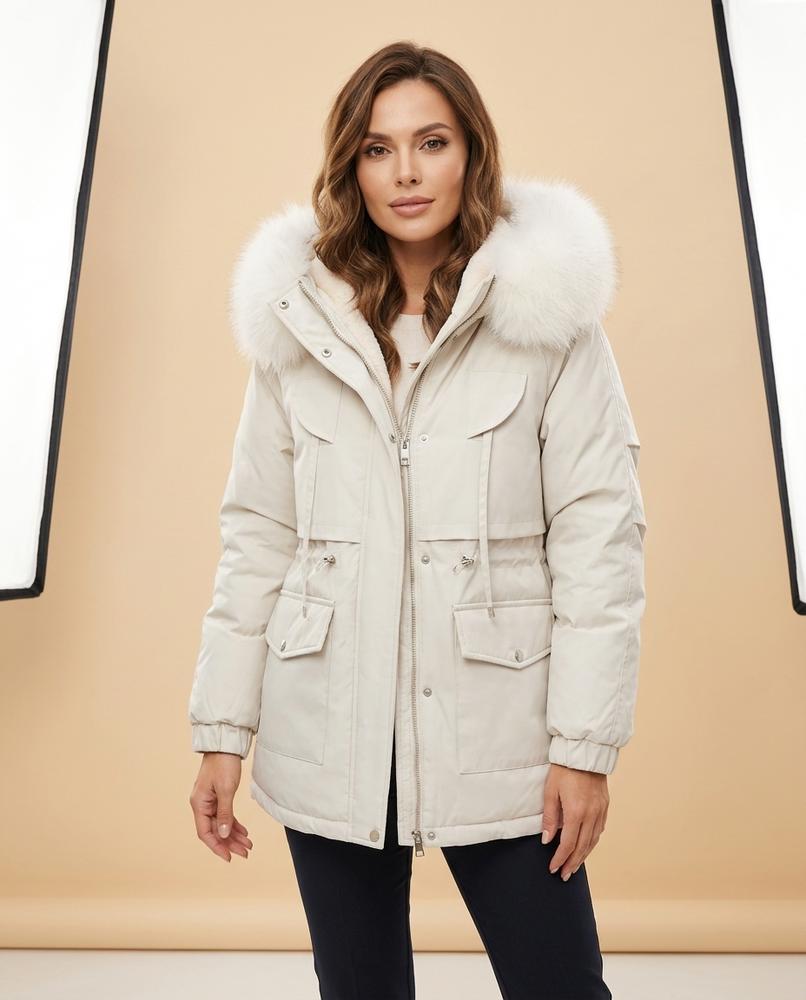 Madline24 - Rotir | Wattierte Taillierte Jacke Damen