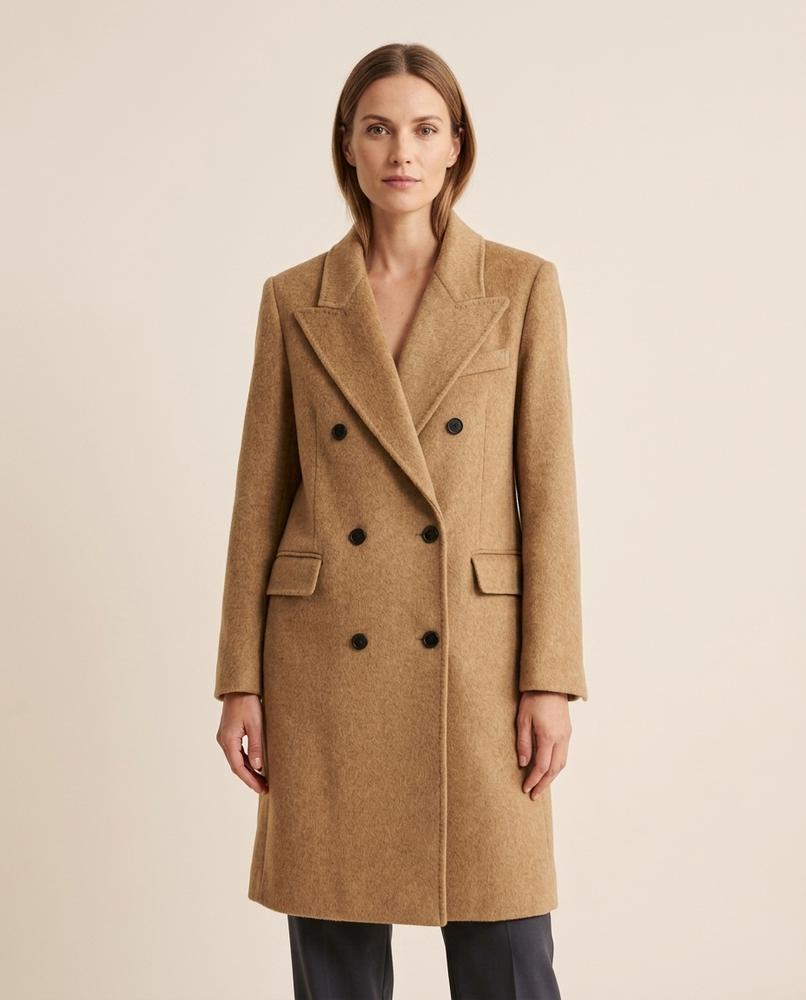 Madline24 - Lytor | Langer Gefütterter Mantel Damen