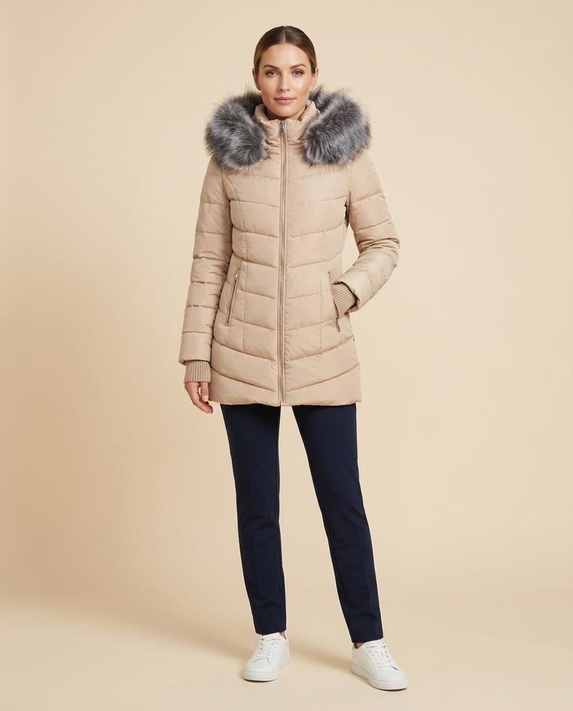 Madline24 - Rokar | Gesteppt Gefüttert Mantel Damen