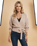 Madline24 - Mivin | Strukturierter Perlenbesetzter Cardigan Damen