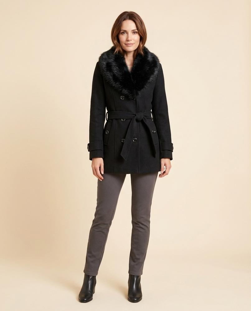 Madline24 - Nilen | Doppelreihiger Taillierter Mantel Damen
