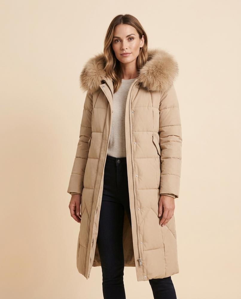 Madline24 - Tital | Wattierter Gesteppter Mantel Damen