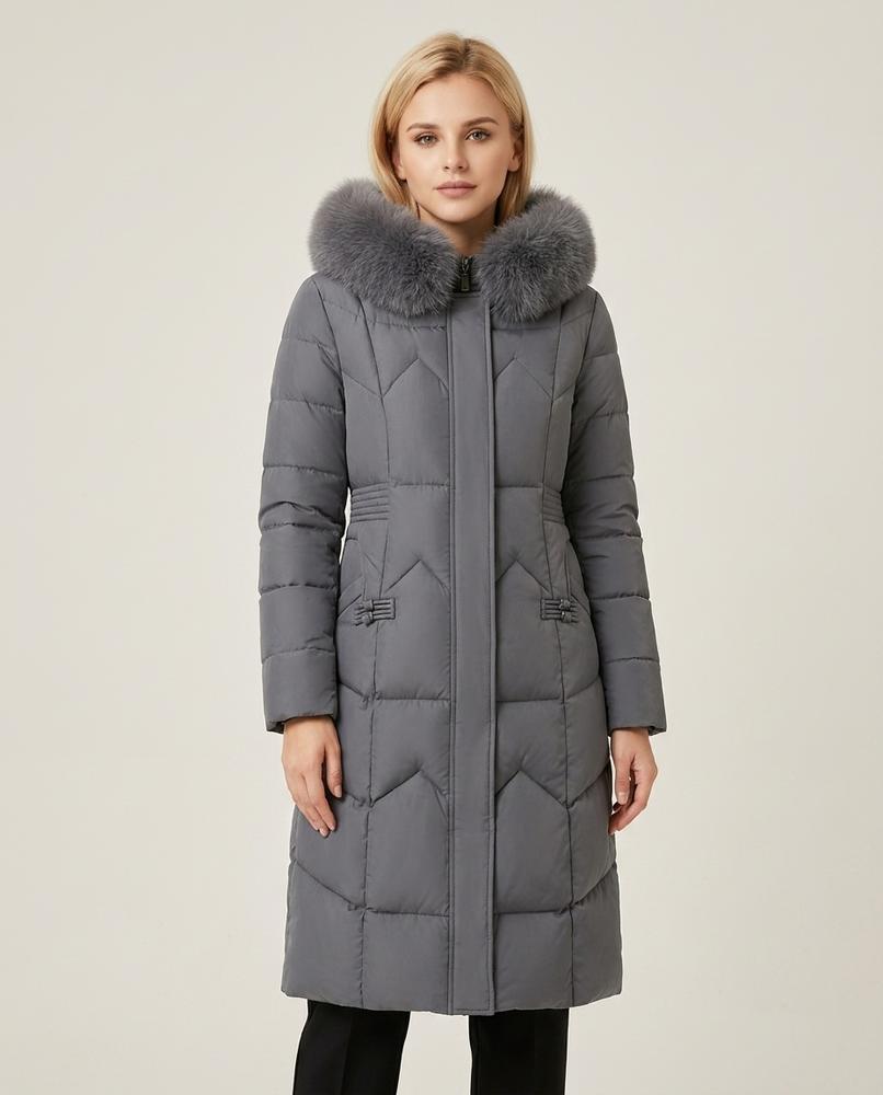 Madline24 - Rohal | Gesteppt Gefüttert Mantel Damen