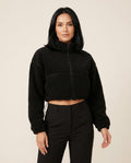Madline24 - Vatir | Kurzgeschnittene Strukturierte Jacke Damen