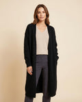 Madline24 - Laser | Langer Gestrickter Cardigan Damen