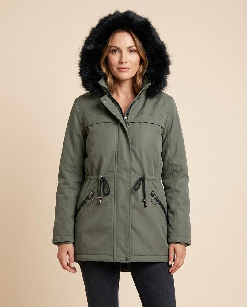 Madline24 - Mirel | Gefütterter Taillierter Mantel Damen