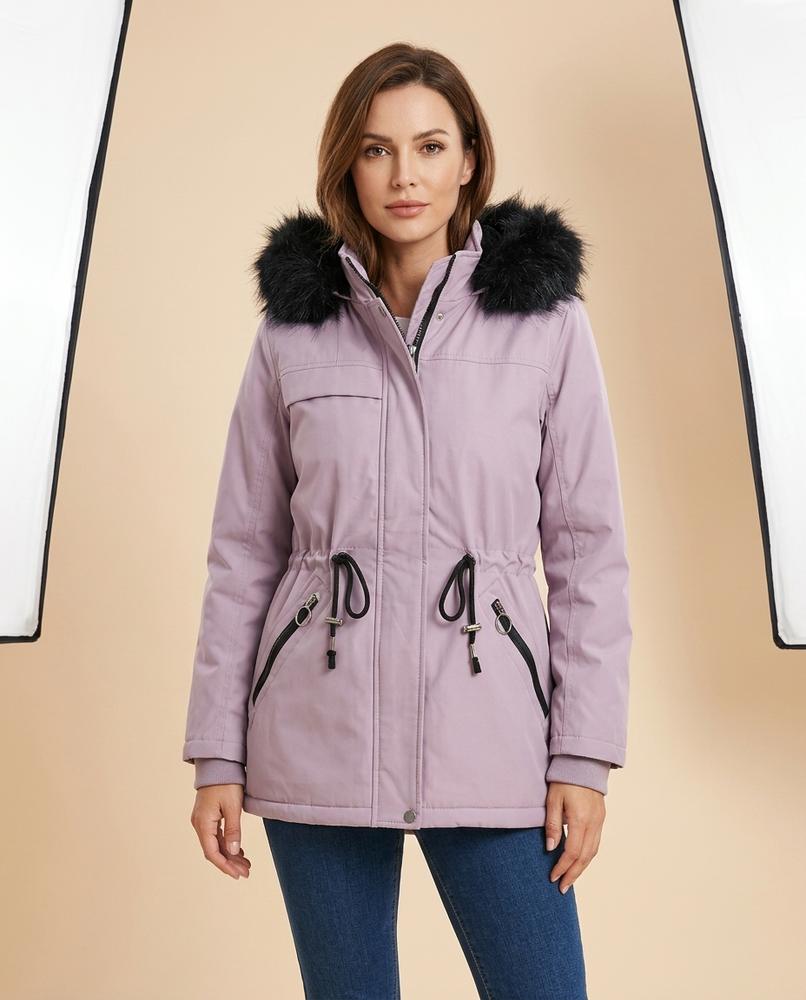 Madline24 - Mirel | Gefütterter Taillierter Mantel Damen