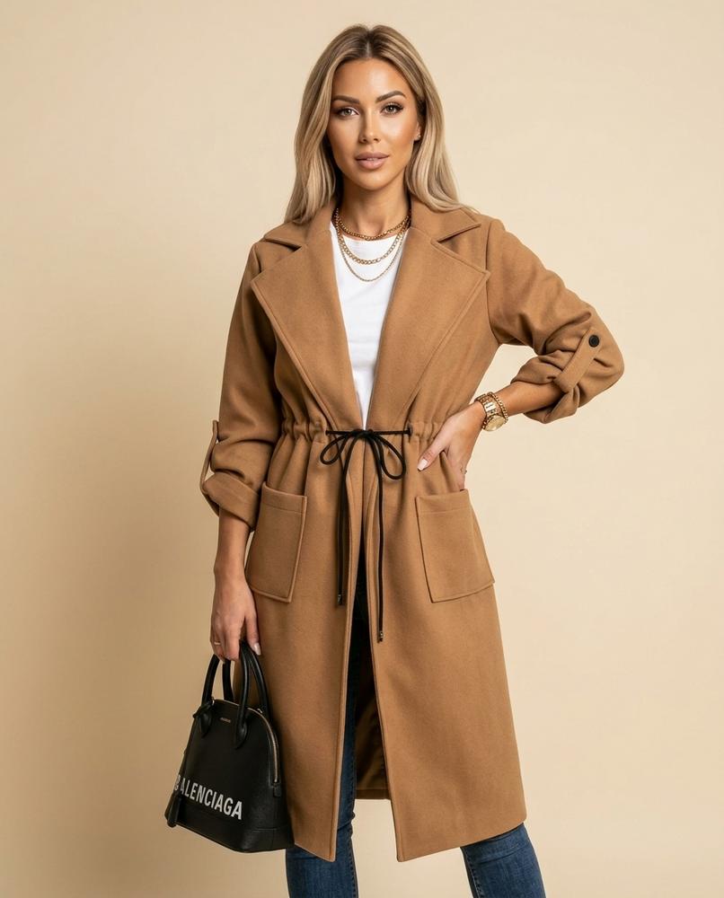 Madline24 - Vemar | Offen Tailliert Mantel Damen