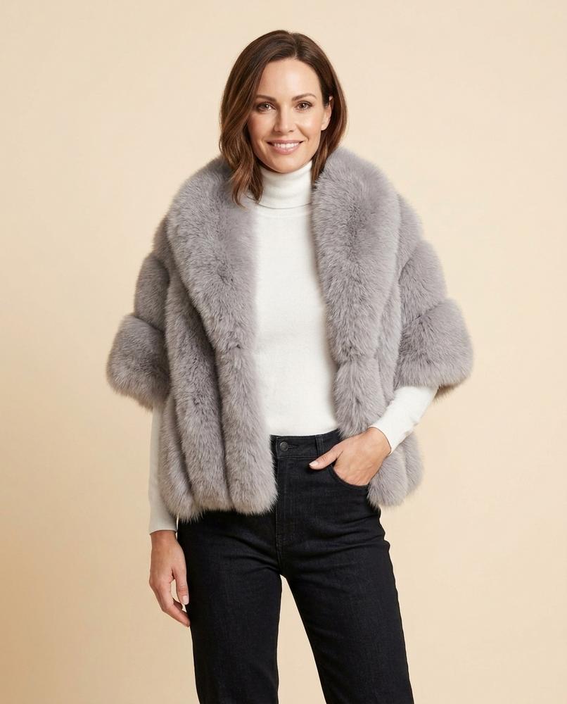 Madline24 - Zelar | Voluminös Offen Jacke Damen
