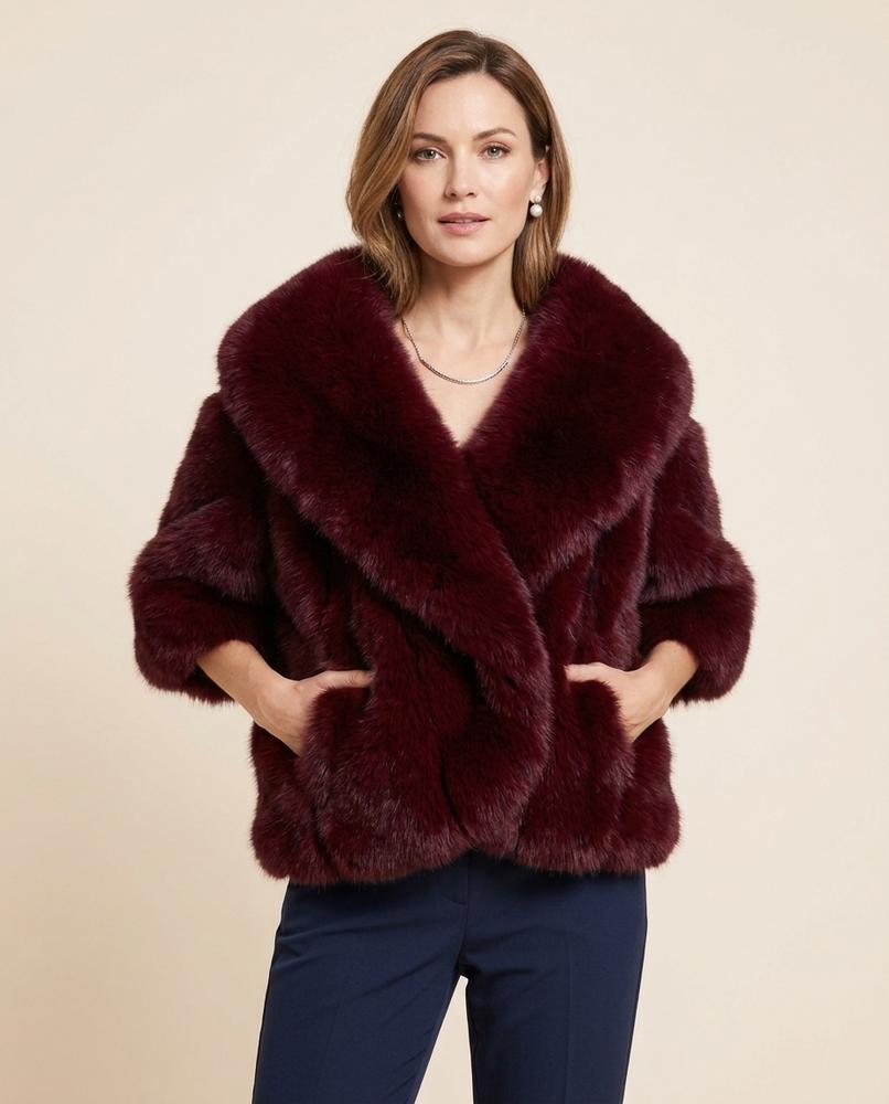 Madline24 - Zelar | Voluminös Offen Jacke Damen