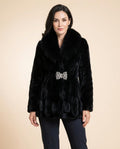 Madline24 - Alsin | Tailliert Verziert Mantel Damen