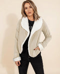 Madline24 - Salen | Gefüttert Offen Jacke Damen
