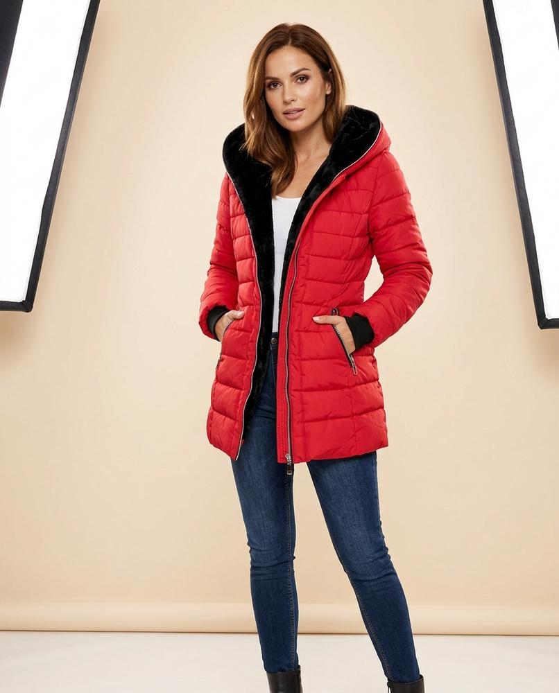 Madline24 - Comel | Gefütterter Gesteppter Mantel Damen